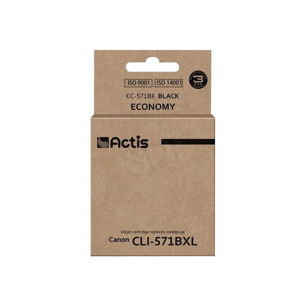 ACTIS Actis KC-571BK - kompatibel - bläckpatron (alternativ för: Canon CLI-571BKXL)