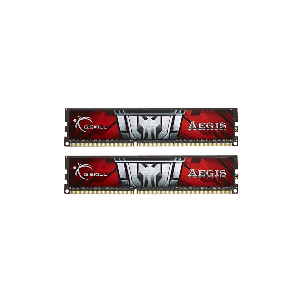 G.Skill G.Skill AEGIS F3-1600C11D-16GIS - DDR3 - sats - 16 GB: 2 x 8 GB - DIMM 240-pin - 1600 MHz / PC3-12800 - ej buffrad