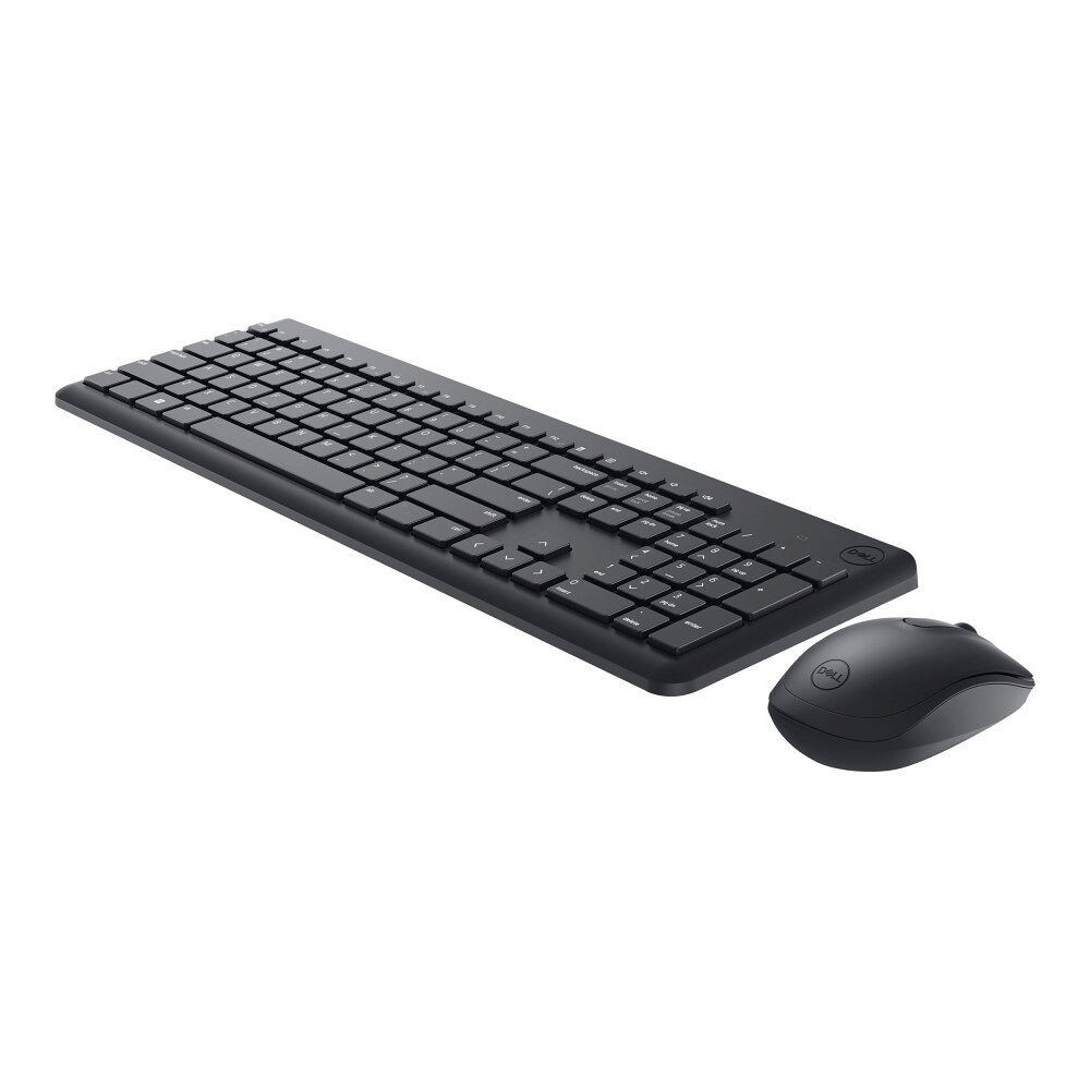 DELL Dell Keyboard and Mouse KM3322W - sats med tangentbord och mus - QWERTY - USA, internationellt - svart Inmatningsenhet