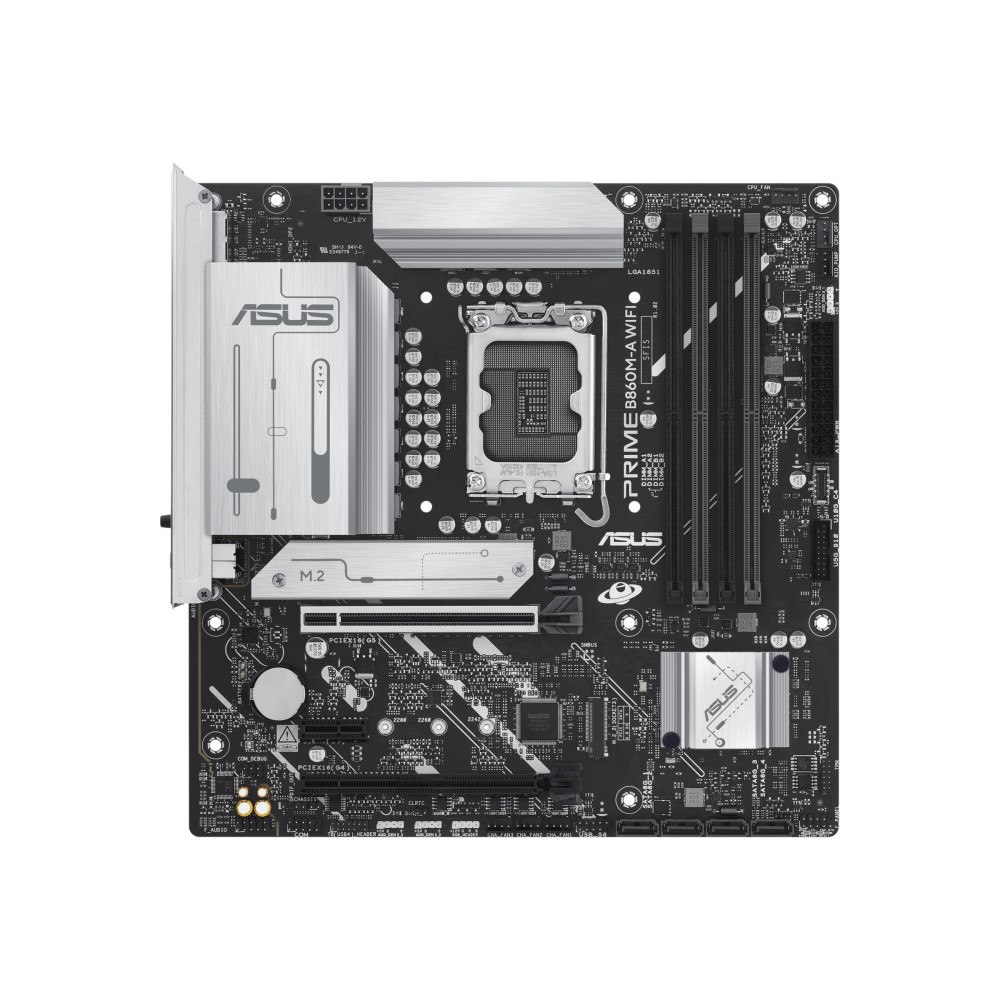 ASUS ASUS PRIME B860M-A WIFI - moderkort - micro ATX - LGA1851-uttag - B860