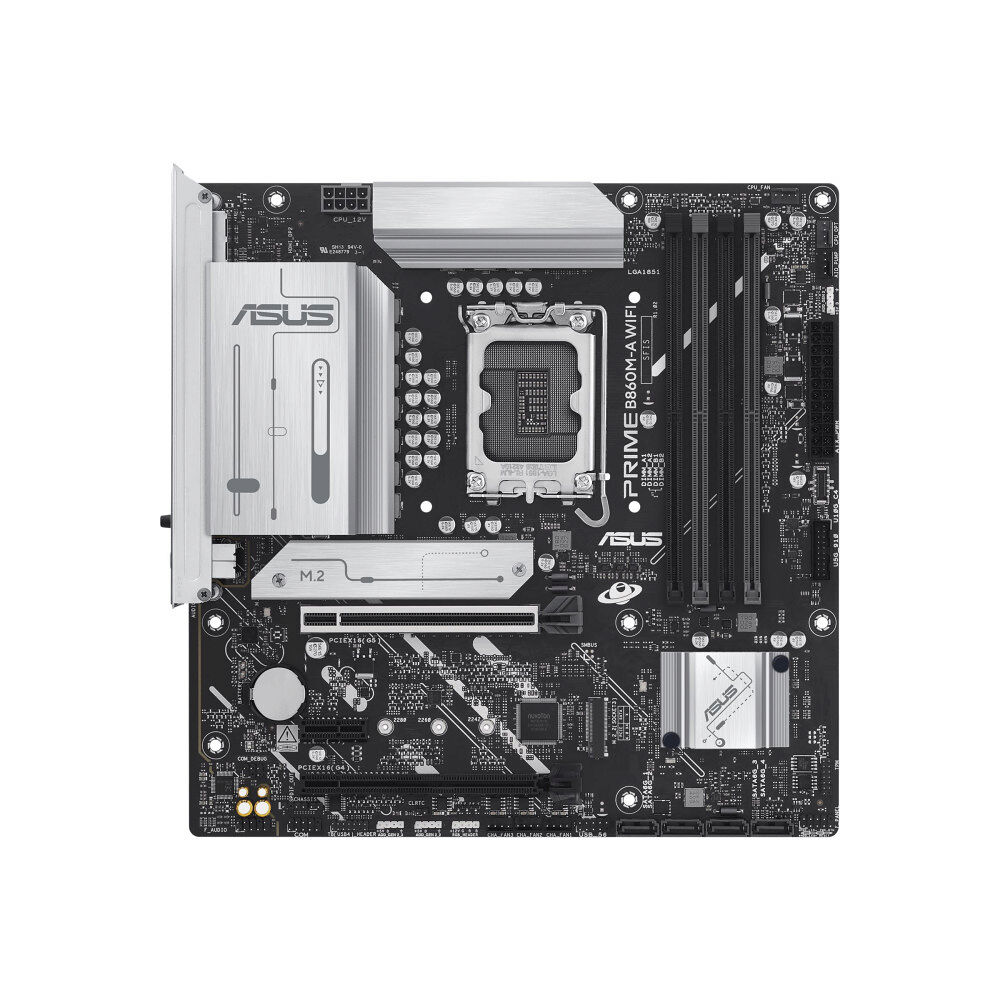 ASUS ASUS PRIME B860M-A WIFI - moderkort - micro ATX - LGA1851-uttag - B860