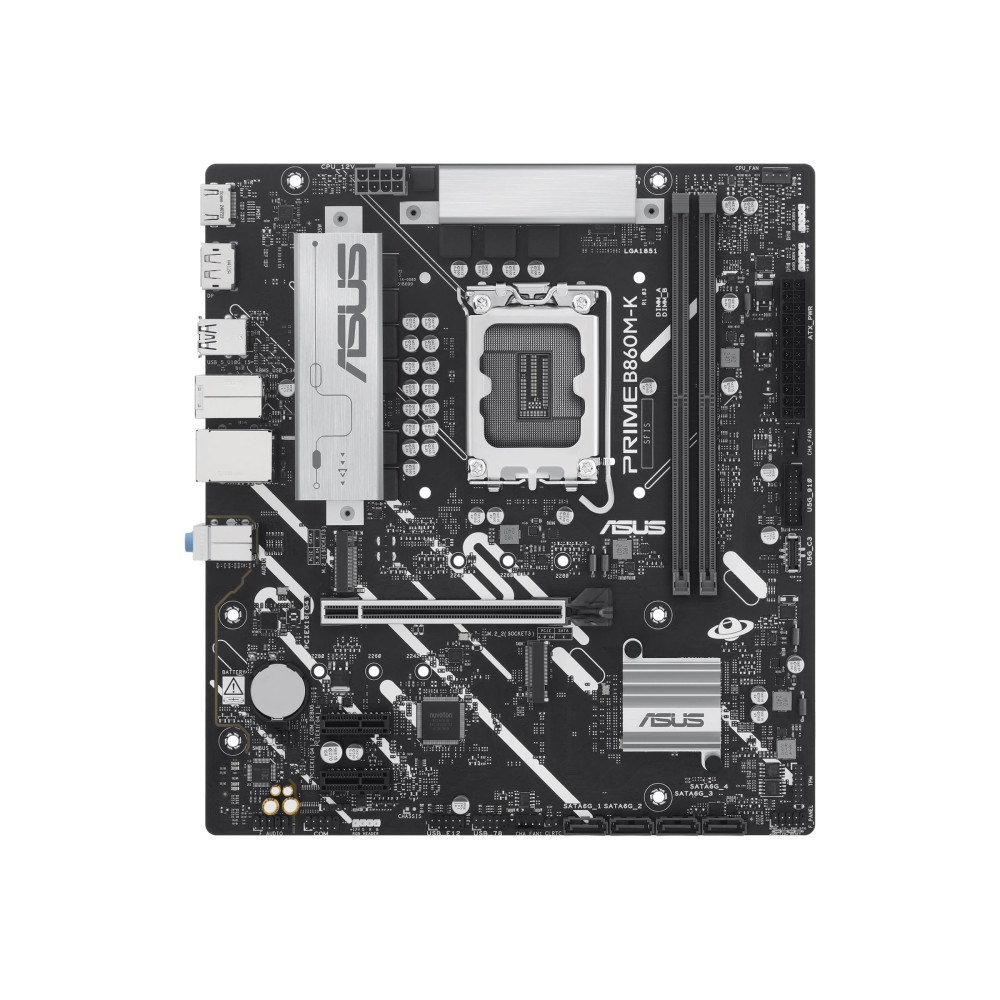 ASUS ASUS PRIME B860M-K - moderkort - micro ATX - LGA1851-uttag - B860