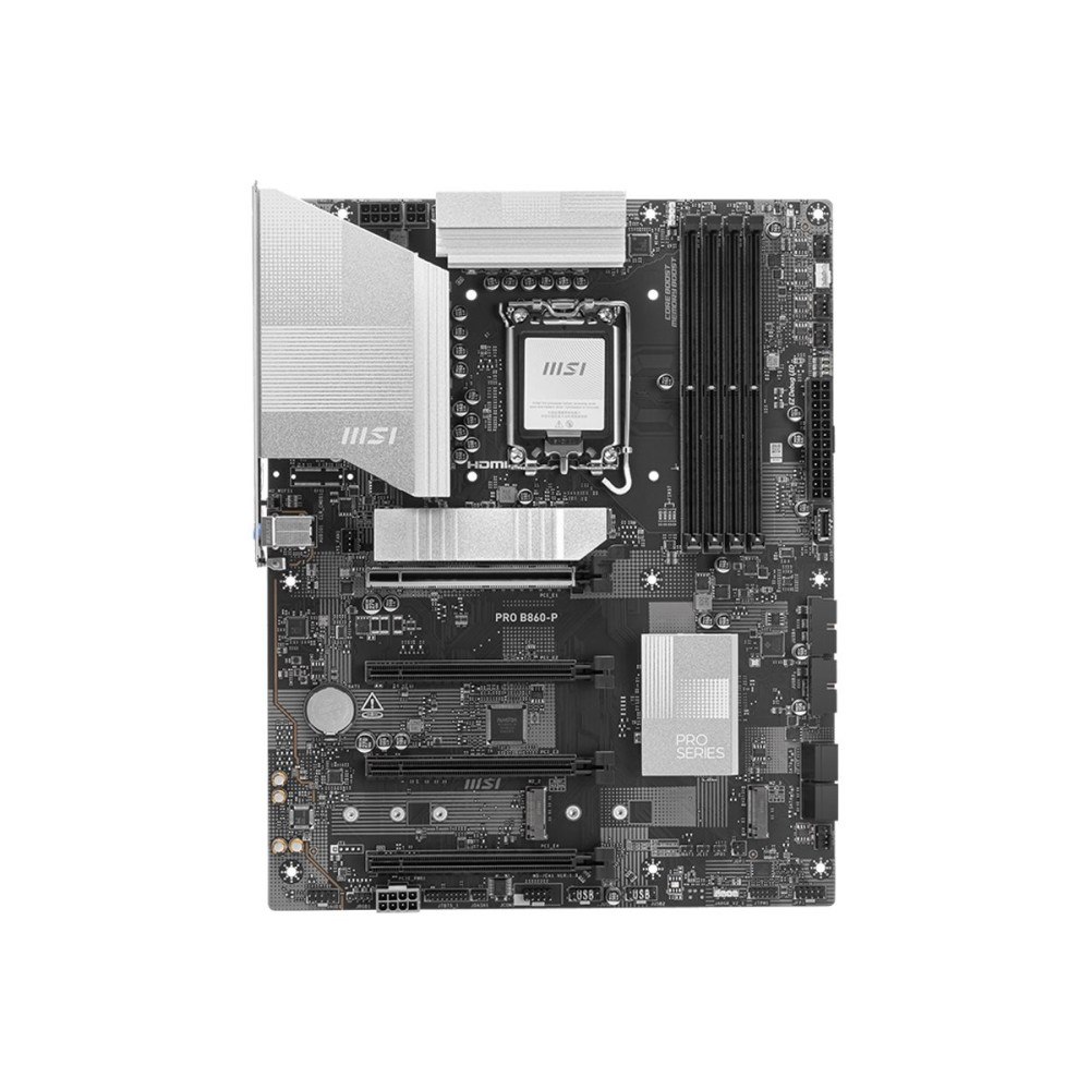 MSI MSI PRO B860-P - moderkort - ATX - LGA1851-uttag - B860