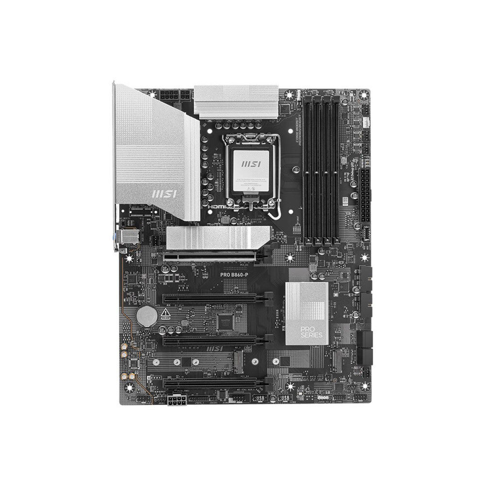 MSI MSI PRO B860-P - moderkort - ATX - LGA1851-uttag - B860