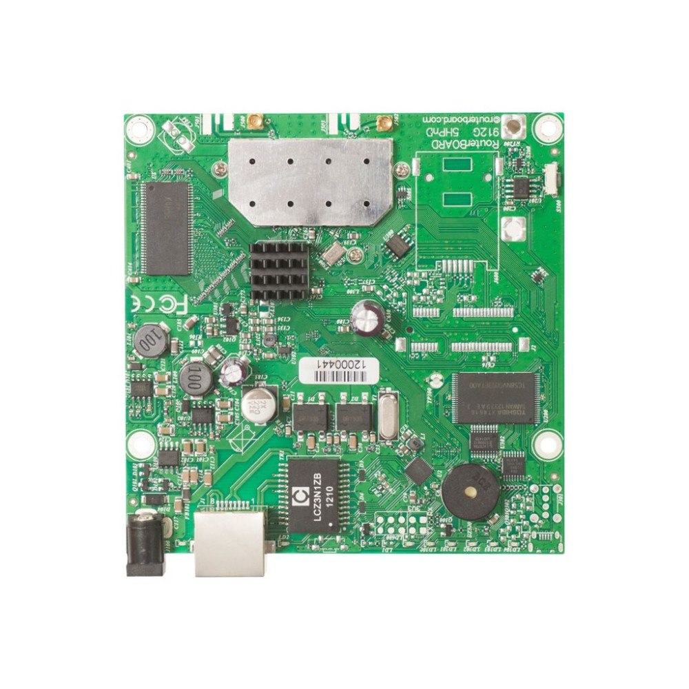 MikroTik MikroTik RouterBOARD RB911G-5HPnD - trådlös router - Wi-Fi - intern