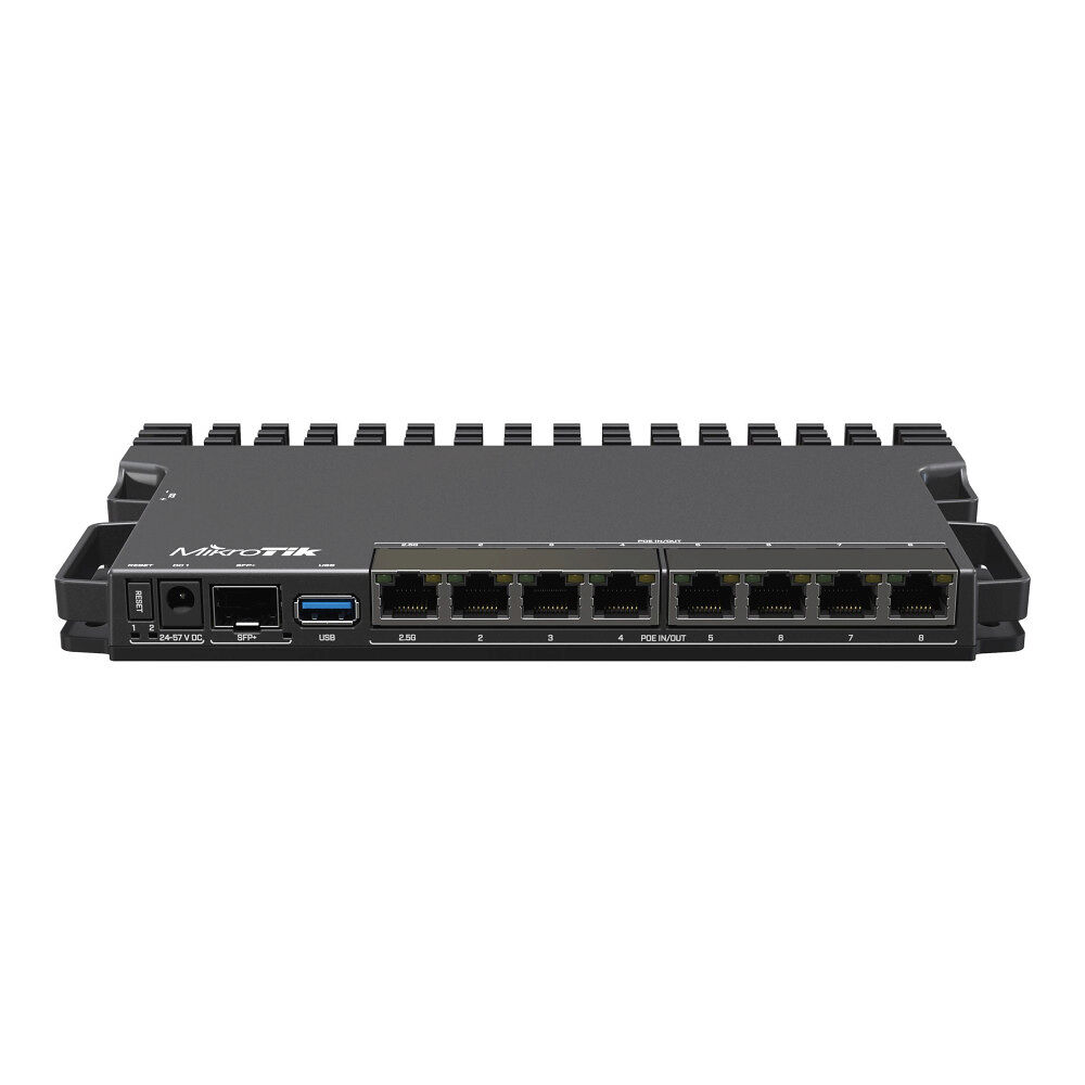MikroTik MikroTik RB5009UPR+S+IN - router - skrivbordsmodell