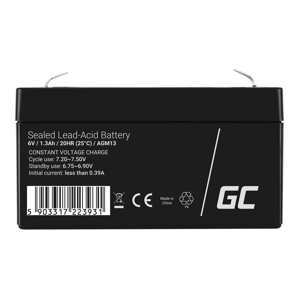 Green Cell Green Cell - UPS-batteri - Förseglat med blysyra (SLA) - 1.3 Ah