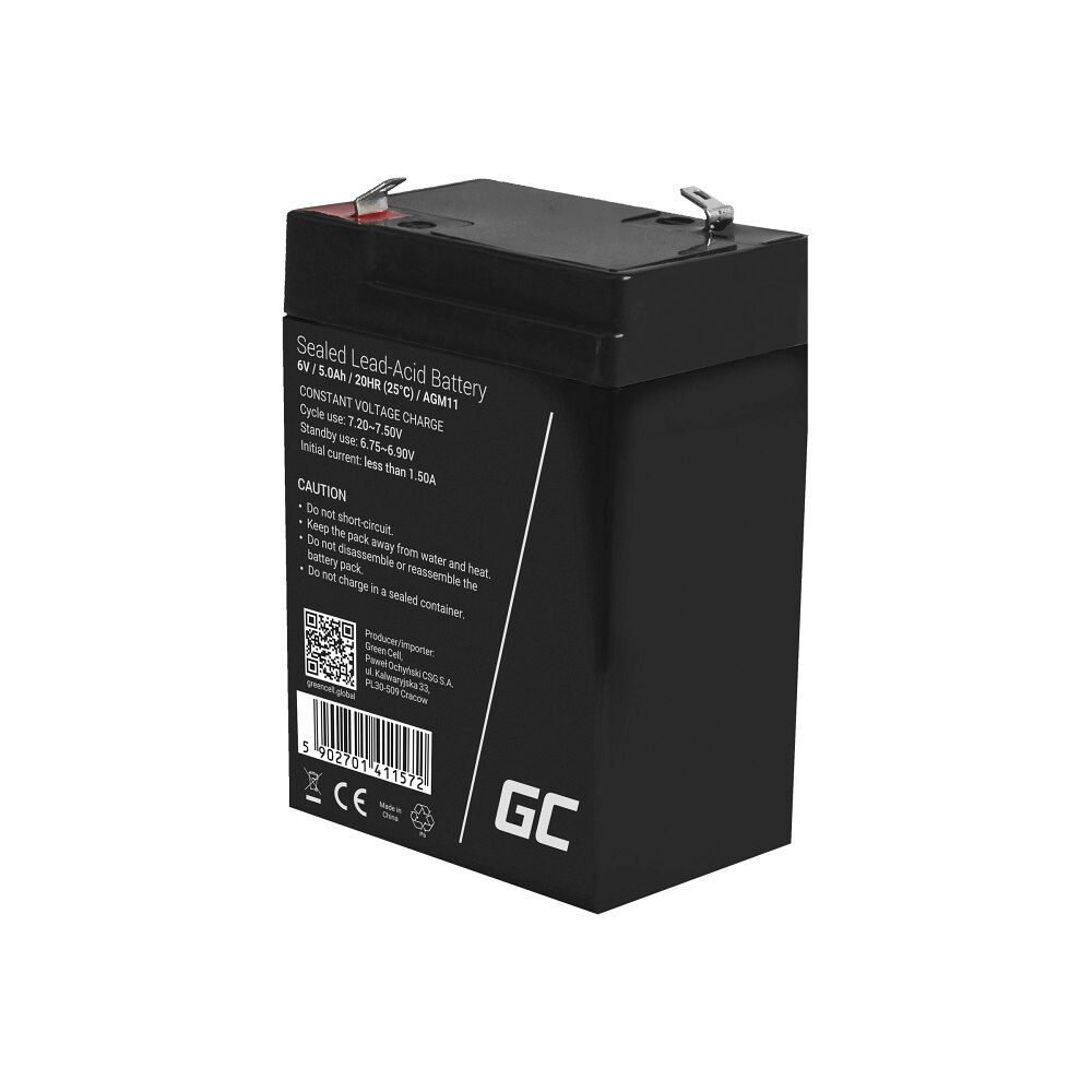 Green Cell Green Cell - UPS-batteri - Förseglat med blysyra (SLA) - 5 Ah