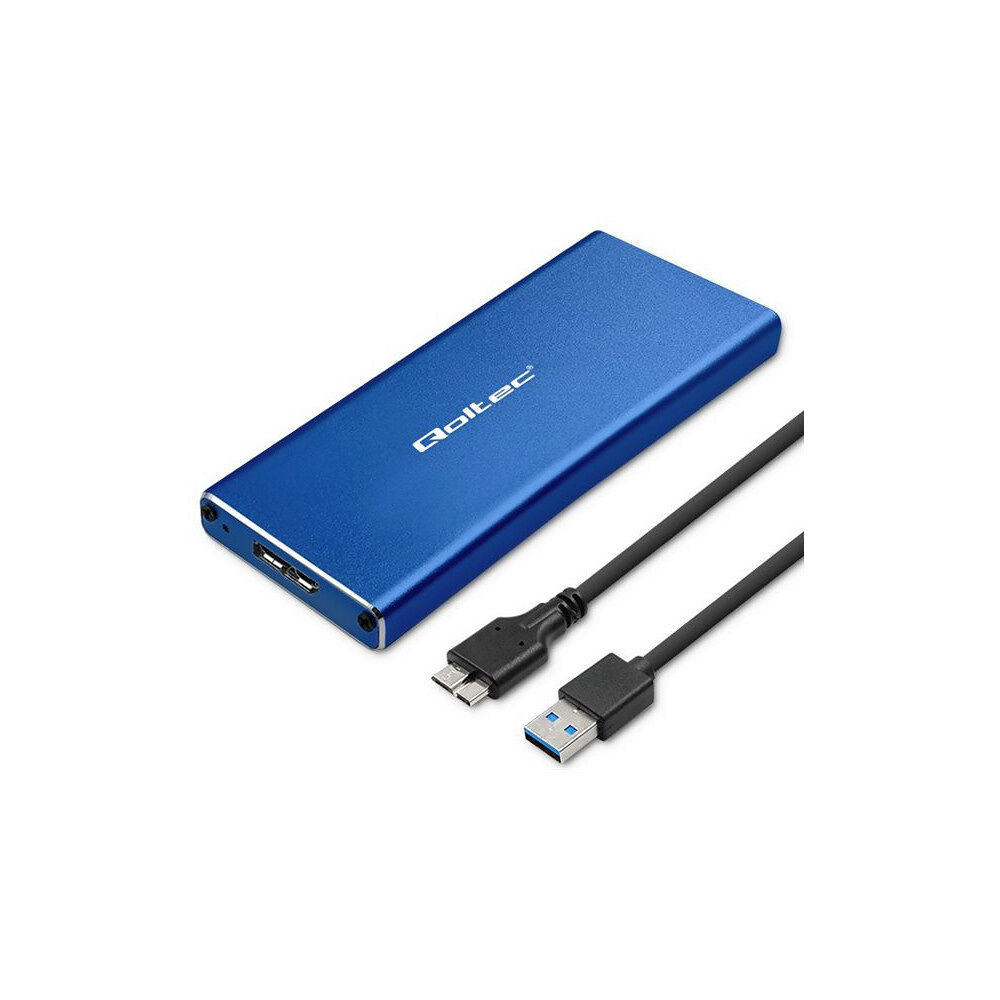 Qoltec Qoltec - förvaringslåda - NGFF - SATA 6Gb/s - USB 3.0