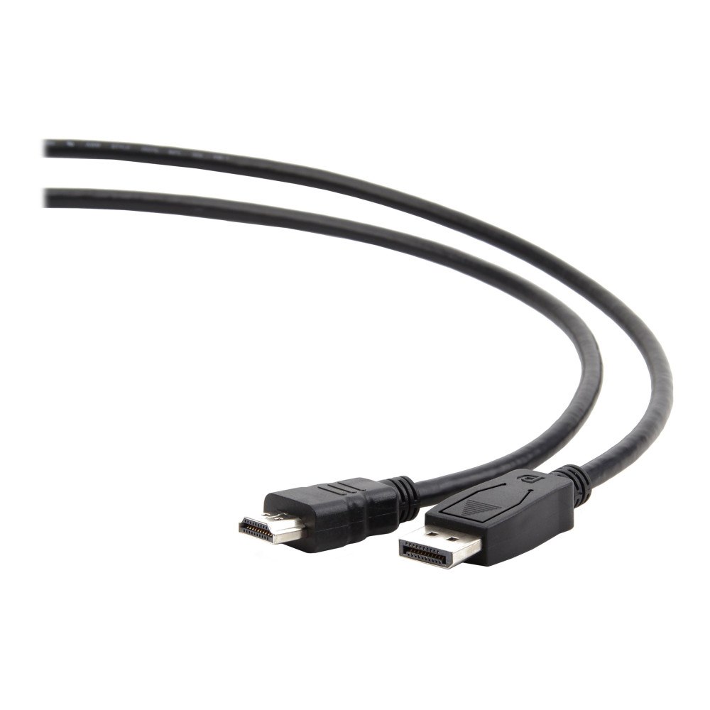 Gembird Cablexpert CC-DP-HDMI-1M - adapterkabel - DisplayPort / HDMI - 1 m