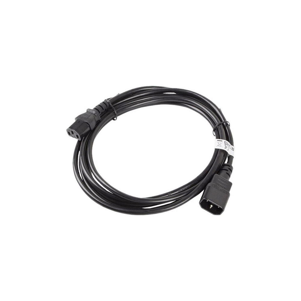 LANBERG Lanberg - förlängningskabel för ström - power IEC 60320 C13 till IEC 60320 C14 - 3 m