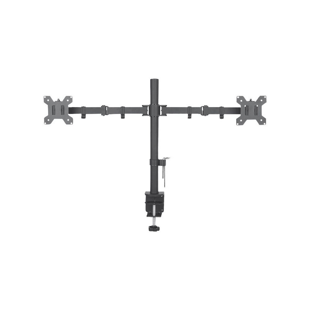 TECHLY TECHly ICA-LCD 382-D ställ - för 2 LCD-bildskärmar - svart