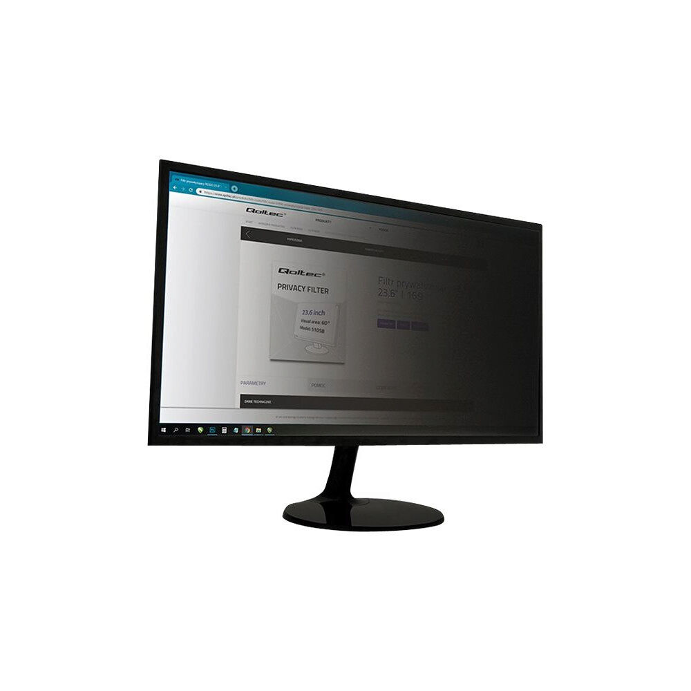 Qoltec Qoltec - filter för personlig integritet