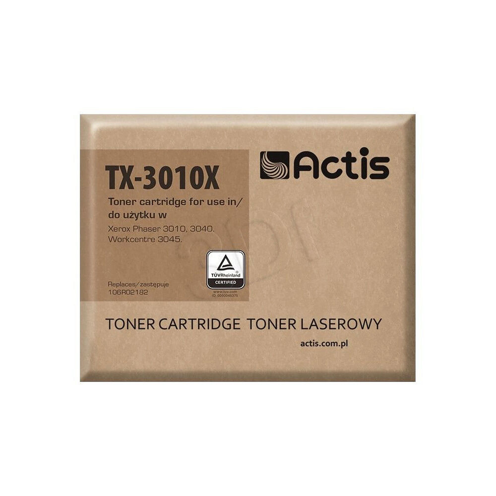 ACTIS Actis standard TX-3010X - svart - kompatibel - tonerkassett (alternativ för: Xerox 106R02182)