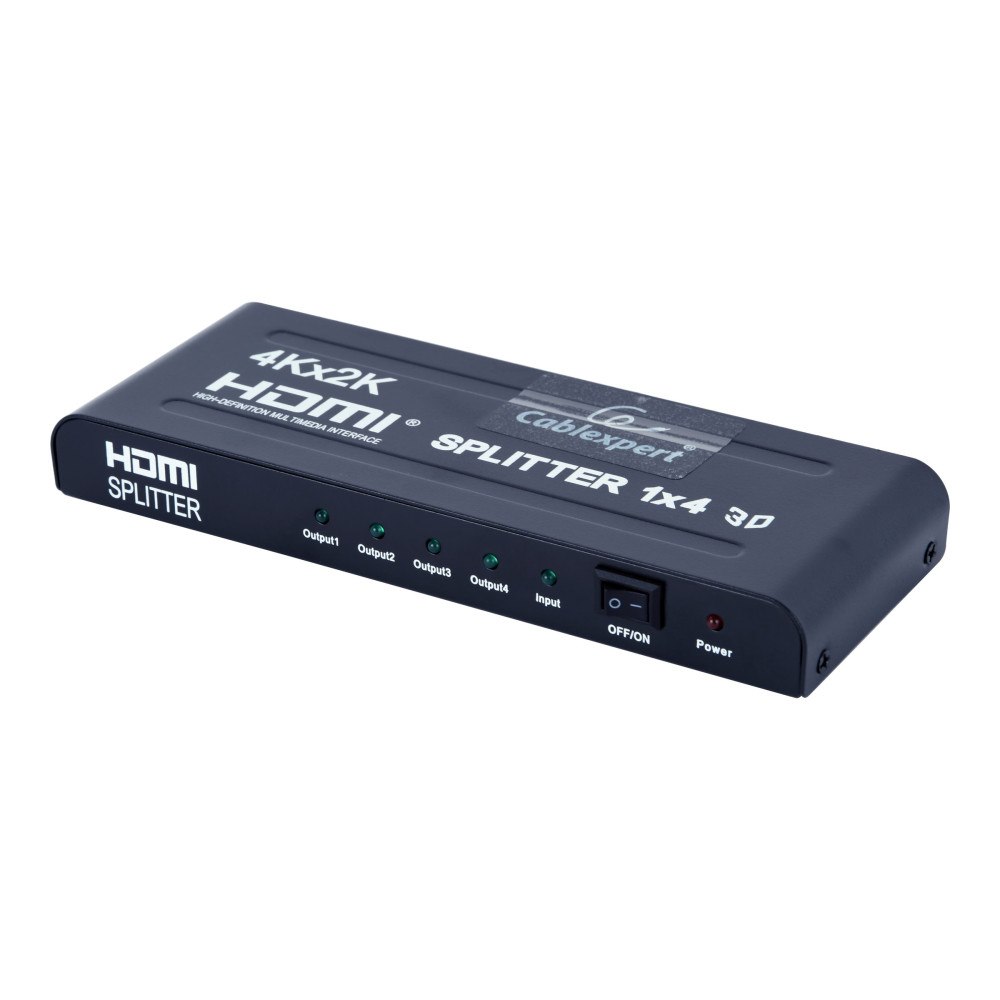Gembird Cablexpert DSP-4PH4-002 - video/audiosplitter - 4 portar