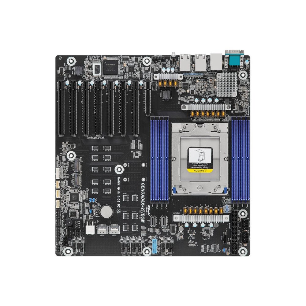 ASRock ASRock Rack GENOAD8X-2T/BCM - moderkort - SSI EEB - LGA6096 Socket