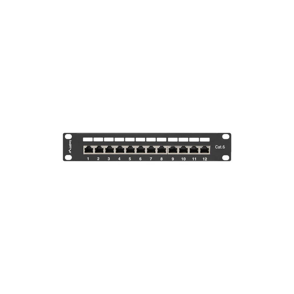 LANBERG Lanberg PPF6-9012-B - patch-panel - 1U - 10"