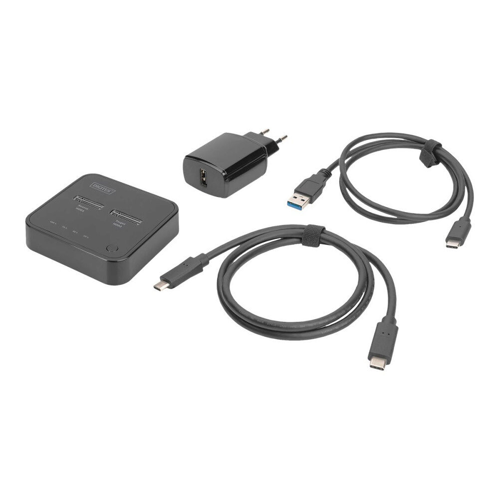 Digitus DIGITUS - SSD-dockningsstation - M.2 NVMe Card - USB-C 3.2 (Gen 2)