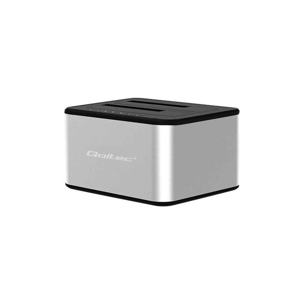 Qoltec Qoltec - HDD / SSD dockningsstation - SATA 6Gb/s - USB 3.0