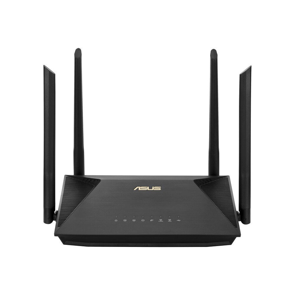 ASUS ASUS RT-AX53U - trådlös router - Wi-Fi 6 - skrivbordsmodell