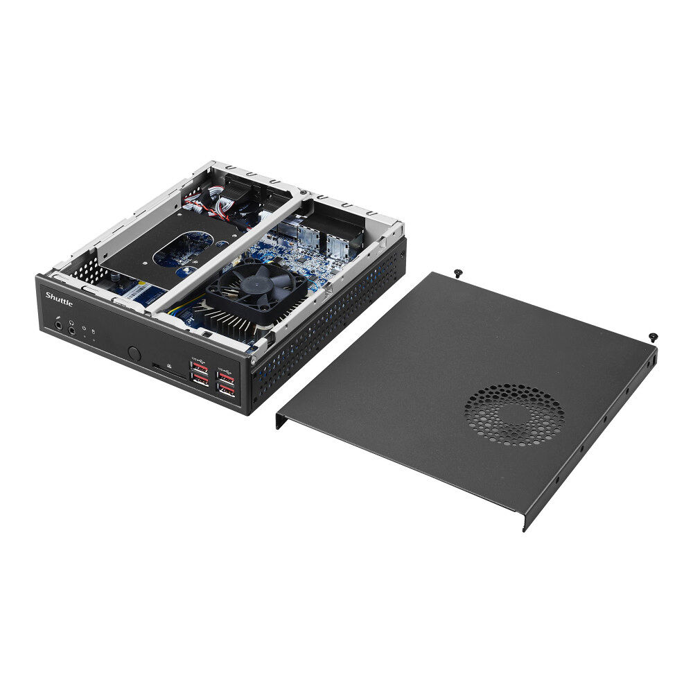 Shuttle Computer Group Shuttle XPC slim DH32U - Slim-PC Pentium Gold 7505 2 GHz - 0 GB - ingen HDD