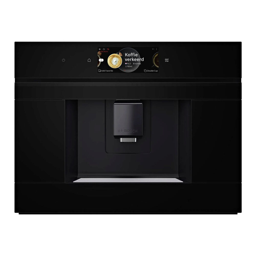 Bosch Group Bosch Series | 8 CTL7181B0 - automatisk kaffekokare med mjölkskummare - 19 bar - svart
