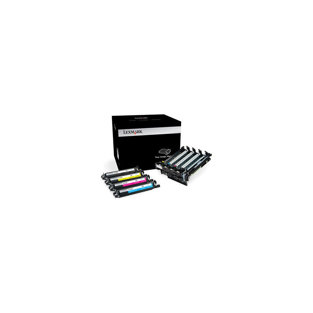 Lexmark International Lexmark Black & Colour Imaging Kit - svart, färg - skrivaravbildningssats - LCCP
