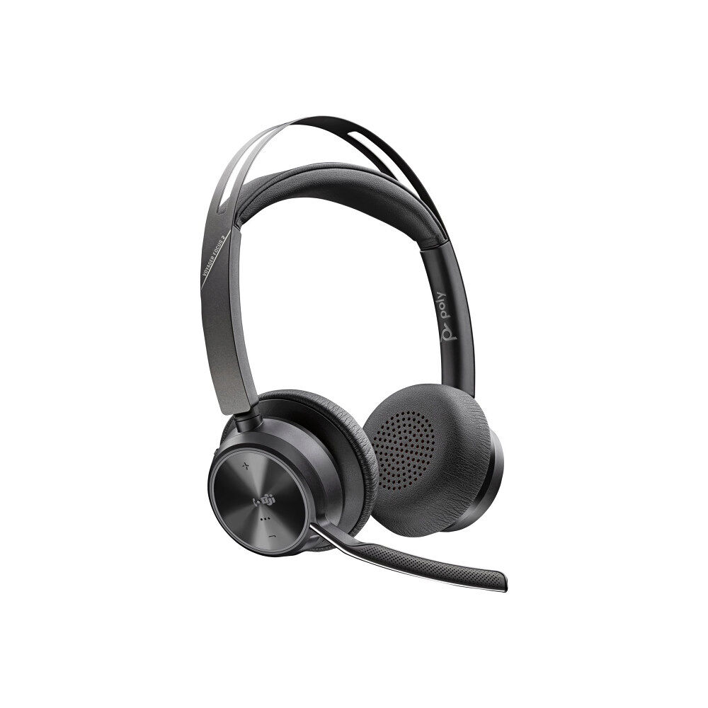 Poly HP Poly Voyager Focus 2 - headset - USB-C via Bluetooth-adapter