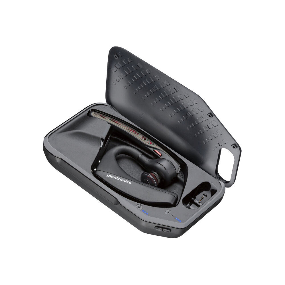 Hewlett-Packard HP Poly Voyager 5200 UC - headset - USB-A via Bluetooth-adapter