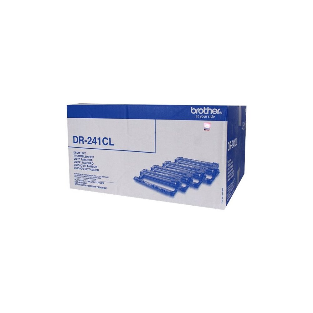 Brother Brother DR241CL - svart, gul, cyan, magenta - original - valsenhet