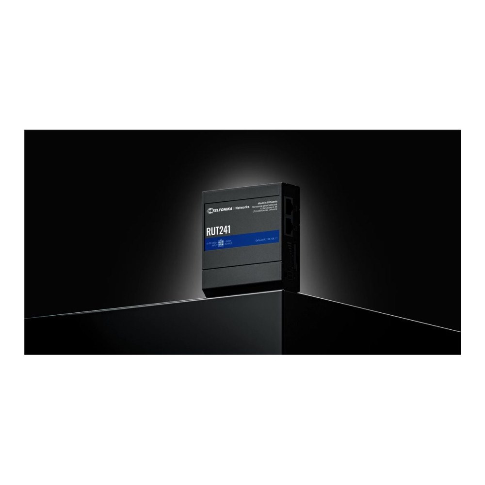 Teltonika Teltonika RUT241 - trådlös router - WWAN - Wi-Fi - 2G, 3G, 4G - DIN-skenmonterbar