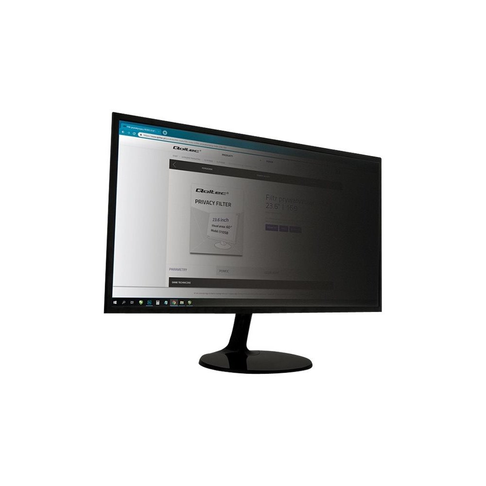 Qoltec Qoltec - filter för personlig integritet