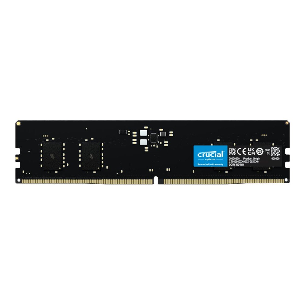 Crucial Crucial - DDR5 - modul - 8 GB - DIMM 288-pin / PC5-44800 - ej buffrad
