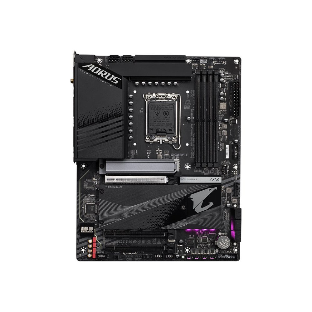 Gigabyte AORUS Z790 ELITE AX - 1.0 - moderkort - ATX - LGA1700-uttag - Z790