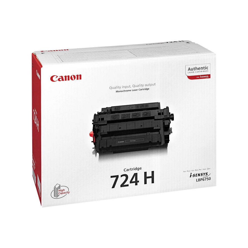 CANON Canon CRG-724H - svart - original - tonerkassett
