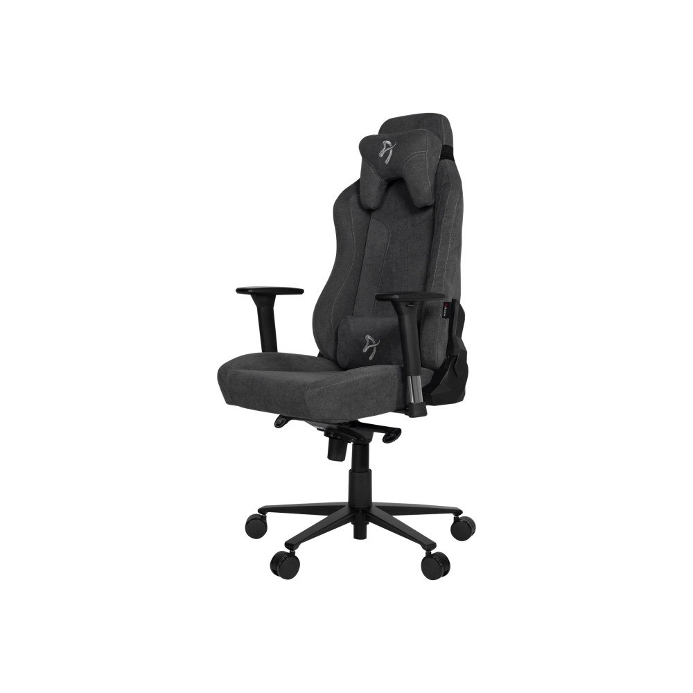 Arozzi Arozzi Vernazza Soft Fabric - stol - metall, aluminium, tyg - svart, mörkgrå