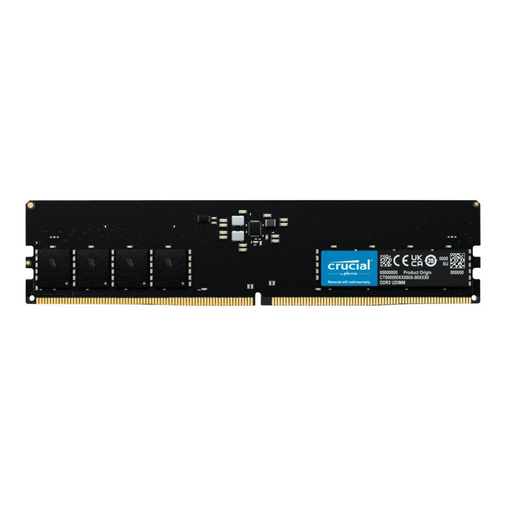 Crucial Crucial - DDR5 - modul - 16 GB - DIMM 288-pin / PC5-44800 - ej buffrad