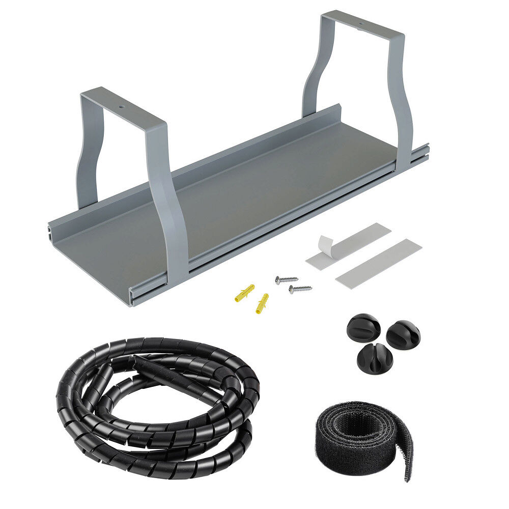 D-LINE D-Line Desk Cable Organiser Kit Grey