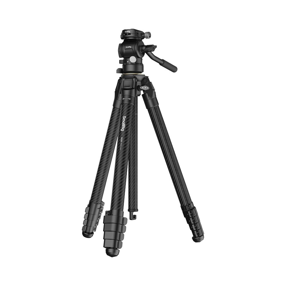 SMALLRIG SmallRig 5028 Portable Carbon Fiber Travel Tripod Kit