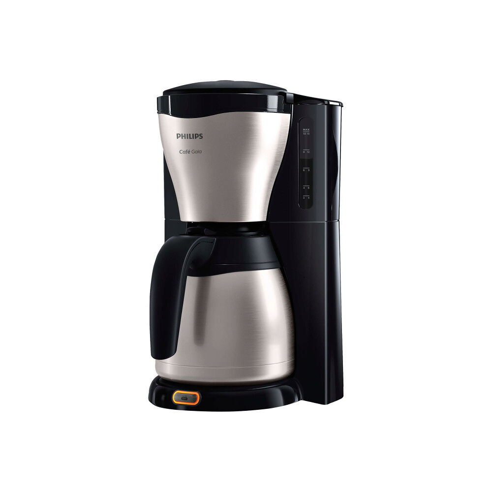 Philips Philips Café Gaia HD7546 - kaffemaskin - metall/svart