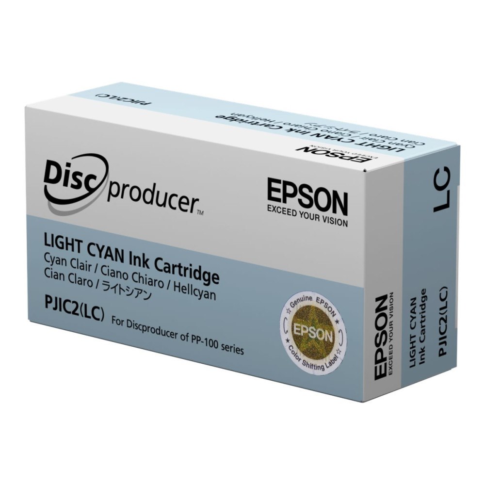 EPSON Epson Discproducer PJIC7(LC) - ljus cyan - original - bläckpatron