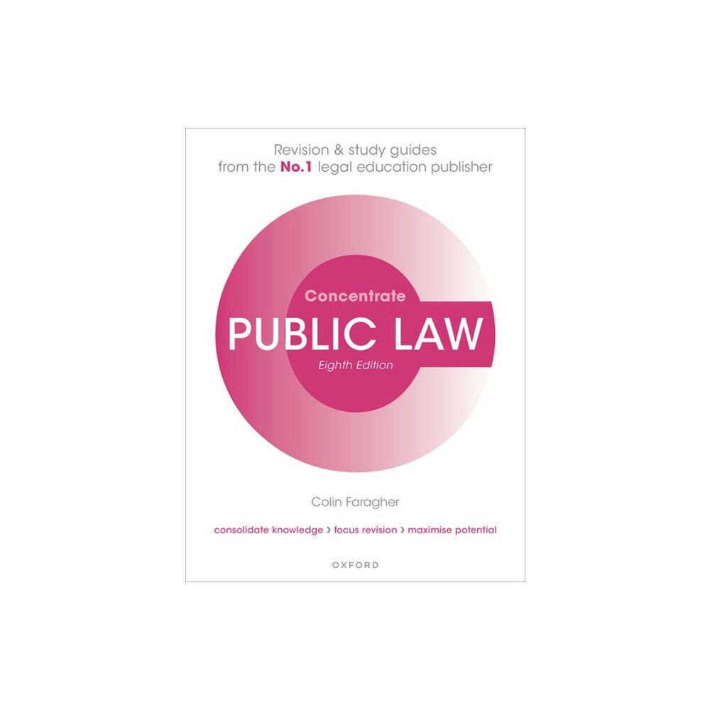 Oxford University Press Public Law Concentrate (häftad, eng)