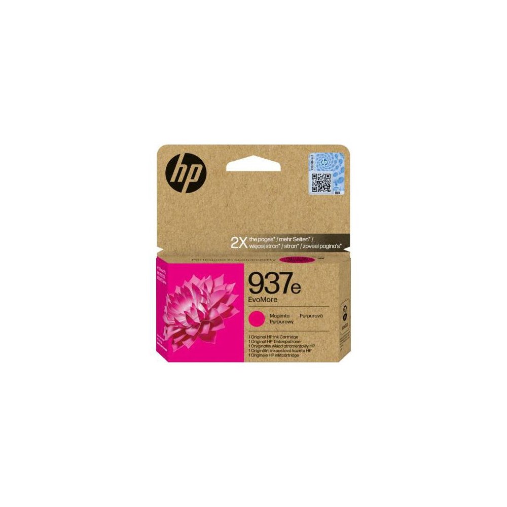 HP Bläckpatron HP 4S6W7NE 937e Magenta