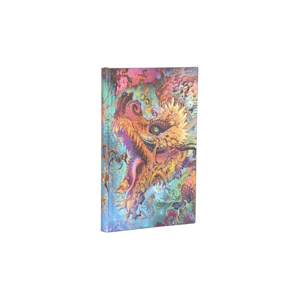 paperblanks Humming Dragon (Android Jones Collection) Maxi Dot-Grid Softcover Flexi Journal (Elastic Band Closure) (häftad, eng)