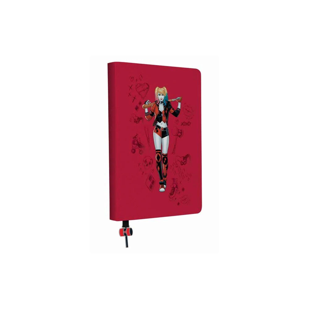 Insight Editions DC: Harley Quinn Journal with Ribbon Charm (inbunden, eng)