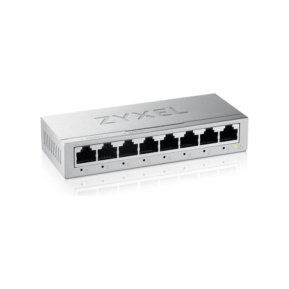 ZyXEL Zyxel GS-100 series GS-108B - Version 5 - switch - 8 portar - ohanterad