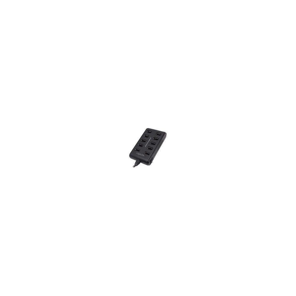 LogiLink LogiLink USB 2.0 Hub 10-Port - hubb - 10 portar