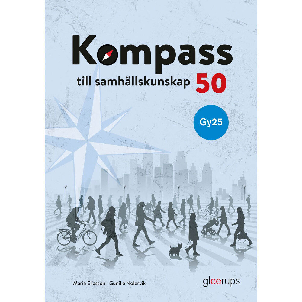 Maria Eliasson Kompass till samhällskunskap 50, bok, Gy25 (häftad)