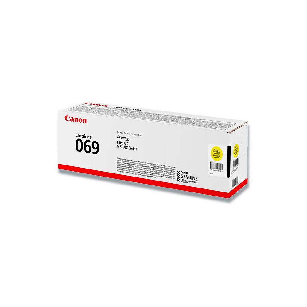 CANON Toner CANON 069 Y 1,9K Gul
