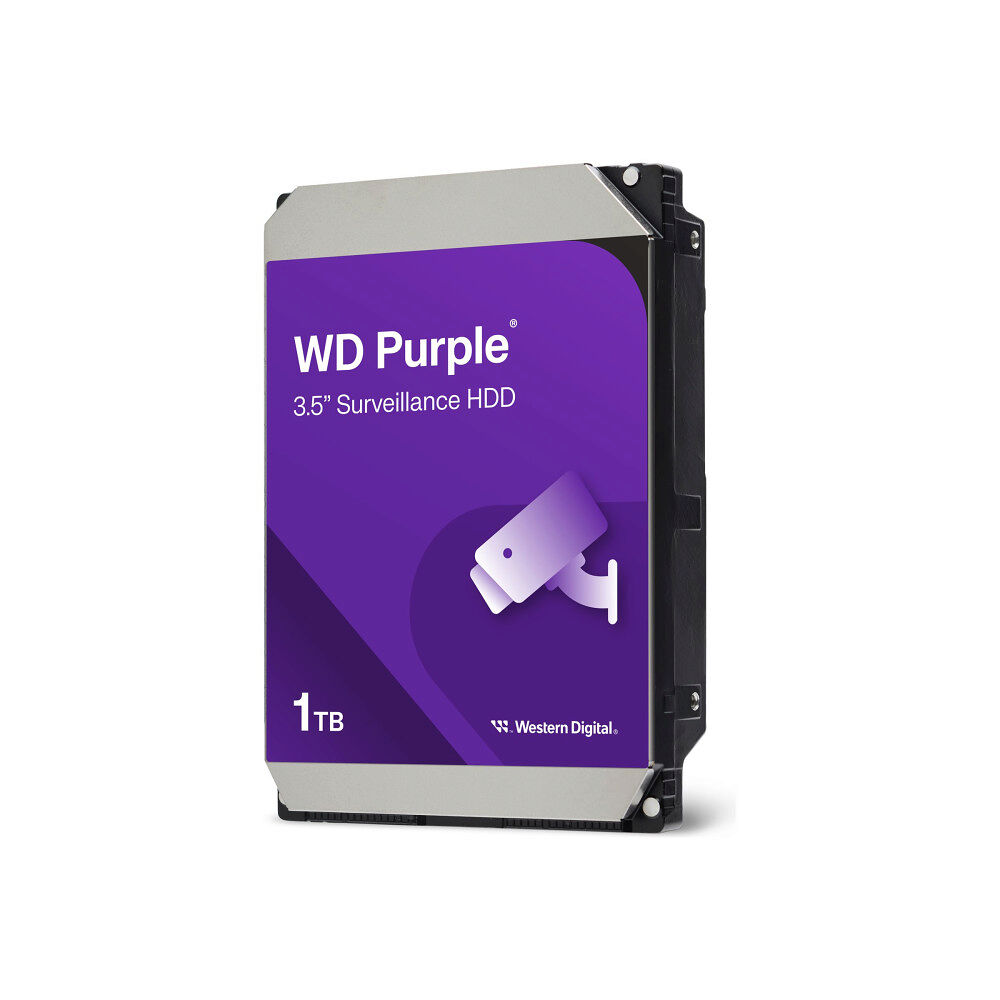 WD WD Purple WD10PURZ - hårddisk - 1 TB - SATA 6Gb/s